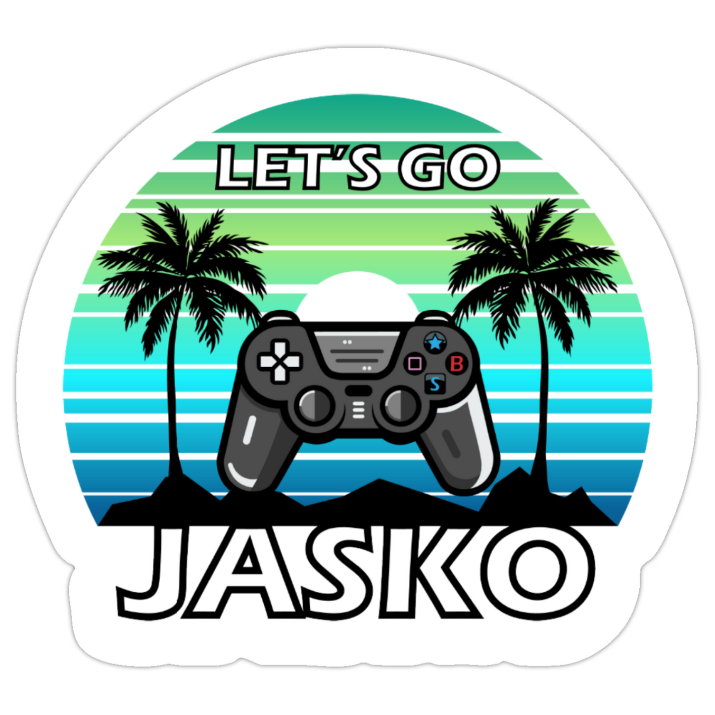 Official letsgojasko Stickers